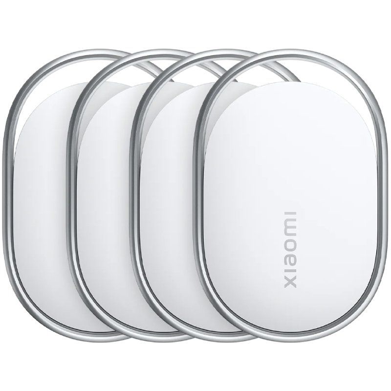 BHR08SKGL - Localizador XIAOMI Tag Bluetooth Pack 4 Blanco/Plata (BHR08SKGL)