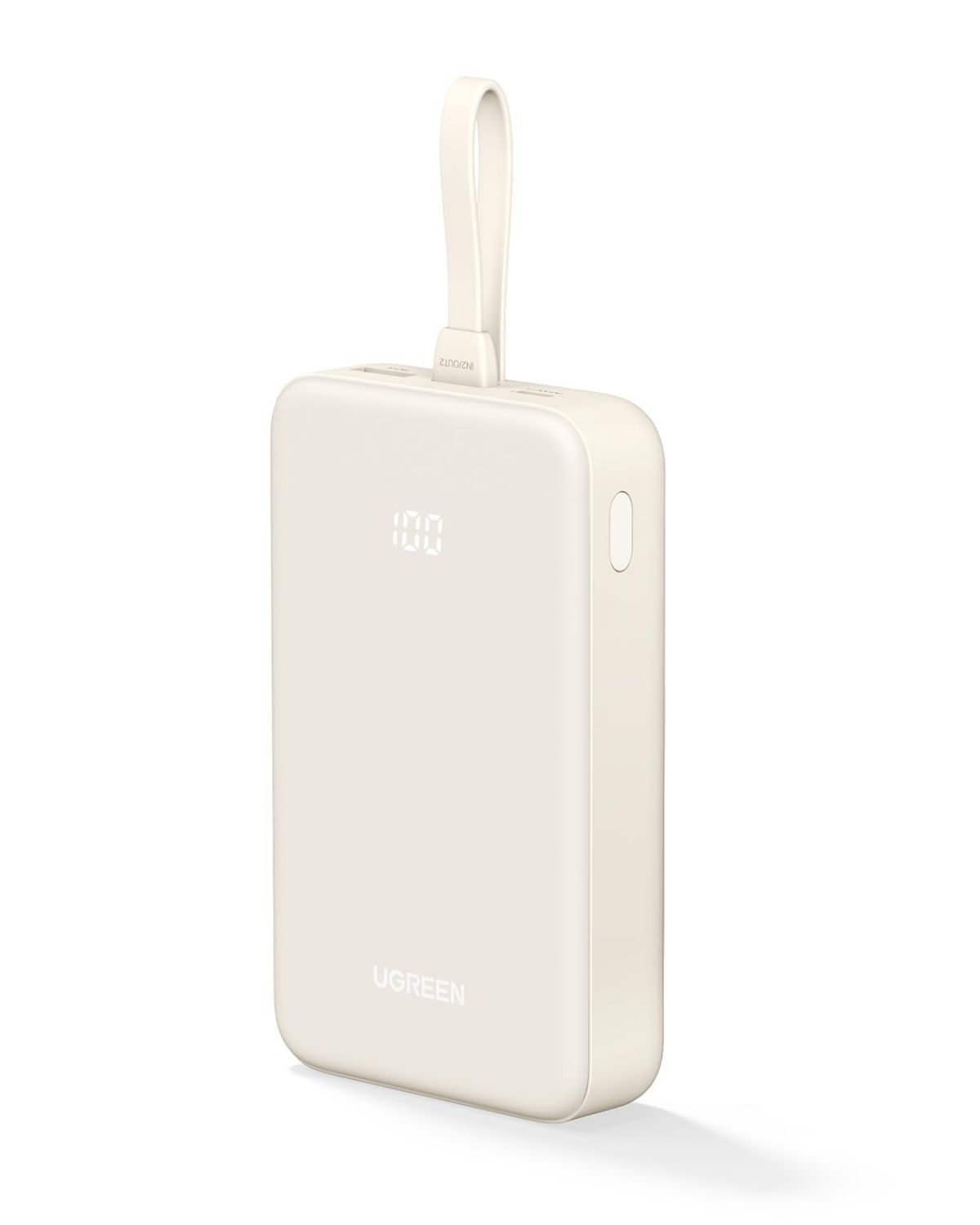 35340 - Bater�a externa Ugreen 20000mAh 1xUSB-A 1xUSB-C Beige (35340)