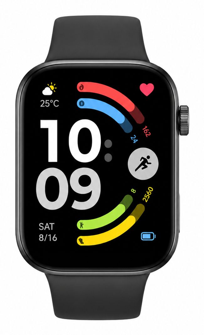 BHR09CZGL - Smartwatch XIAOMI Redmi Watch 6 Active AMOLED Digital T�ctil 2.07? 46mm Micr�fono/Altavoces Incorporados Bluetooth GPS Negro (BHR09CZGL)