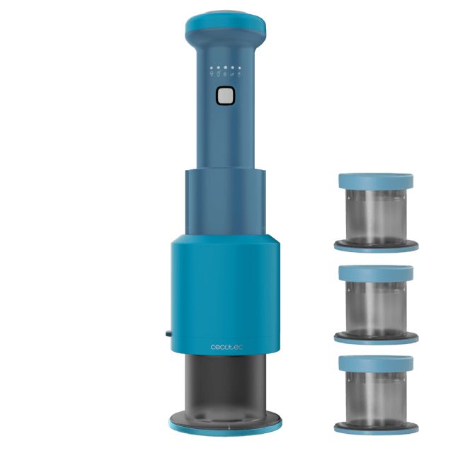 A01_EU01_122383 - Heladera de Mano CECOTEC Gelatec EasyMove 5 Programas 3 Tarrinas de 250ml (A01_EU01_122383)