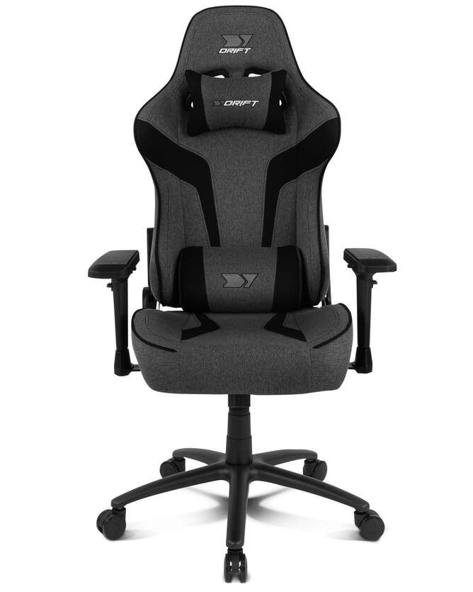 DR90XXL - Silla Gaming Drift DR90 Tela M�x. 150Kg Gris/Negra (DR90XXL)