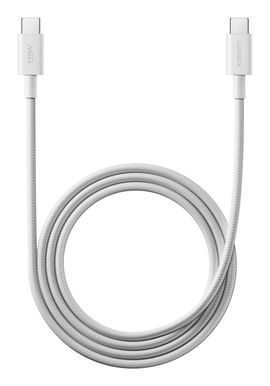 BHR087KGL - Cable XIAOMI 6A Braided USB-C/M a USB-C/M 1m Blanco (BHR087KGL)