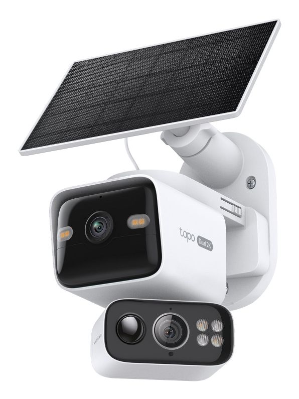 TAPO C645D KIT - C�mara IP TP-Link Tapo C645D 2K Doble Lente WiFi 360� Solar 10000mAh IA Visi�n Nocturna Color IP65 Blanca/Negra (C645D KIT)