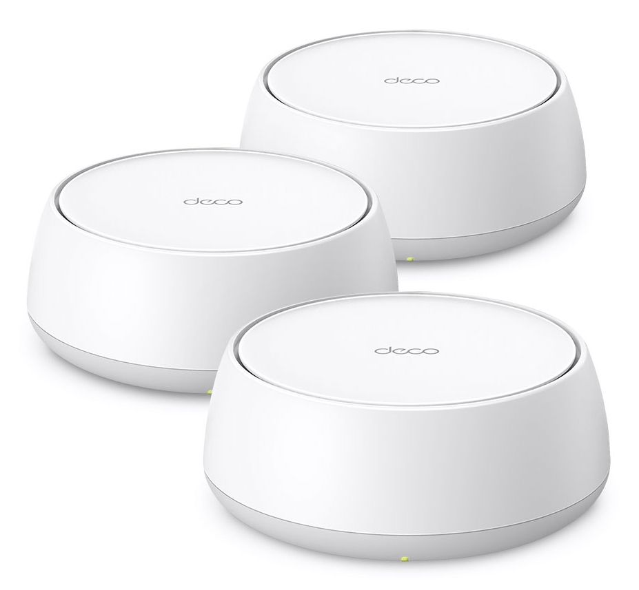 DECO BE25(3-PACK) - Sistema Mesh TP-Link BE3600 2xRJ45 WiFi 7 Dual Band Ethernet 2.5 GbE 4 Antenas Internas Pack 3 Blanco (Deco BE25)