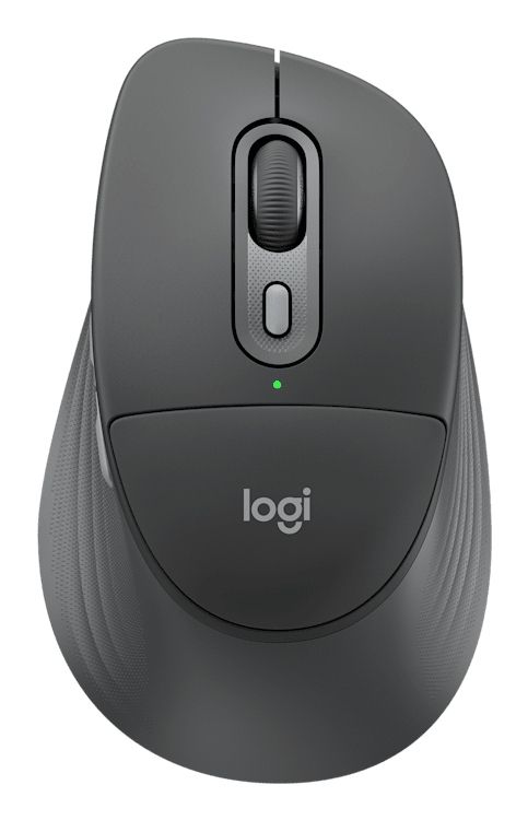 910-007704 - Rat�n Logitech Signature Comfort Plus M850 L Ergon�mico Diestro �ptico RF Wireless Bluetooth 4000dpi 6 Botones Grafito (910-007704)