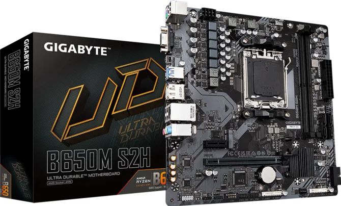9MA62MS3H-00-G20 - Placa base GIGABYTE A620M DS3H: (AM5) 4DDR5 M.2 SATA3 USB DP VGA HDMI RJ45 PS/2 mATX 7.1 Ethernet GbE (9MA62MS3H-00-G20)