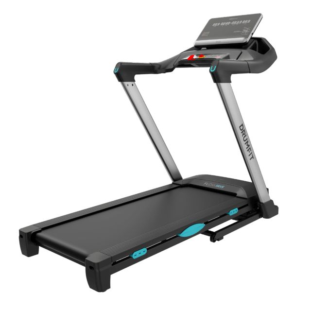 A01_EU01_122462 - Cinta de correr Cecotec DrumFit Flow IRIS: Potencia 2.5 CV Velocidad hasta 20 km/h Pantalla LCD con puls�metro Superficie de carrera 130x45 cm Inclinaci�n motorizada 15 niveles Sistema plegable magn�tico SilenceFit (A01_EU01_122462)