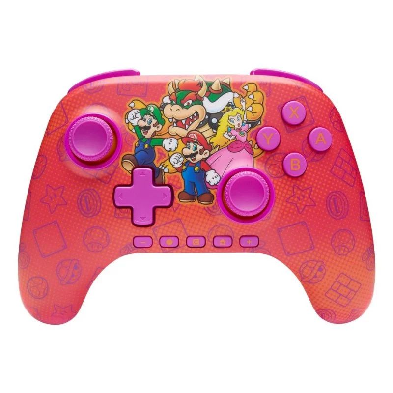 NSGP0548 - Gamepad PowerA Wireless para Nintendo Switch 2 Botones programables Dise�o ergon�mico Bater�a de 30 horas. Rosa(NSGP0548)
