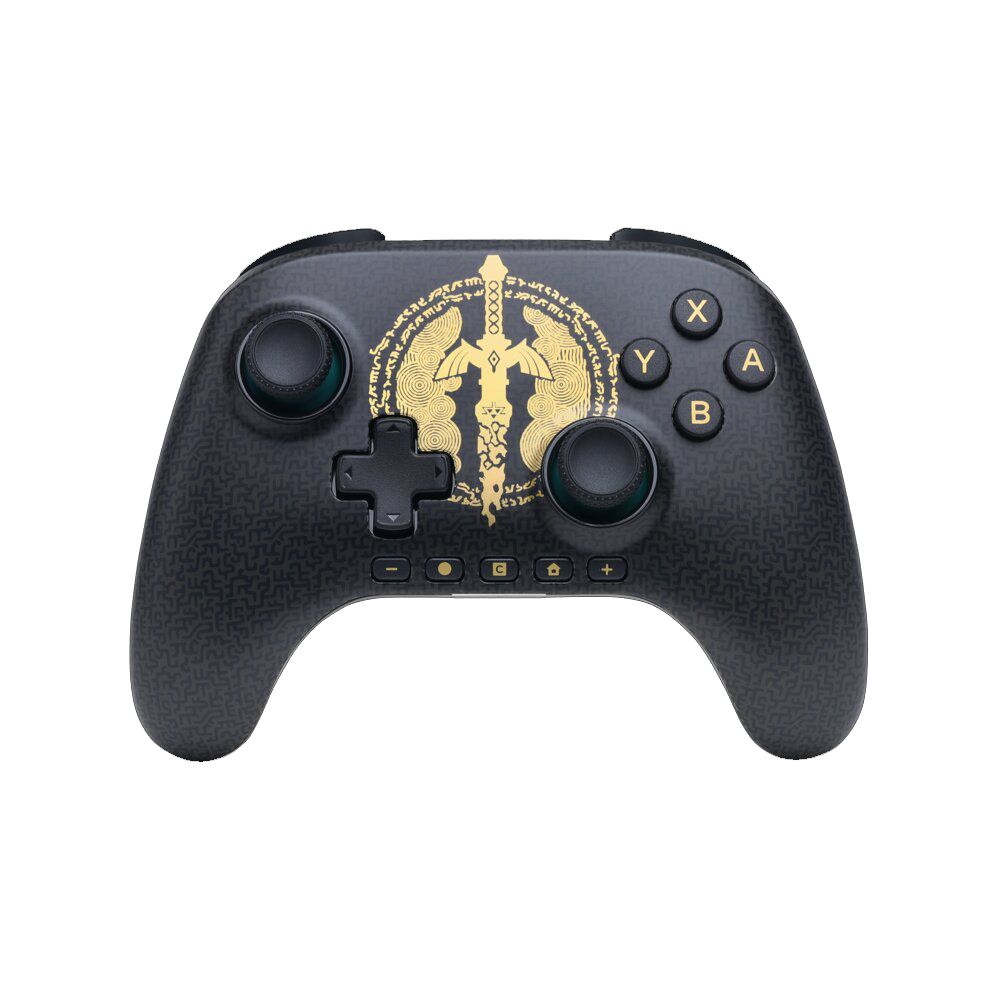 NSGP0570 - Gamepad PowerA Advantage Para consolas Nintendo Switch 2 Programa dos botones avanzados de juego sobre la marcha y accede a GameChat con el bot�n C Bater�a de 30 Horas. Incluye un cable USB-C de 3 metros. Negro(NSGP0570)