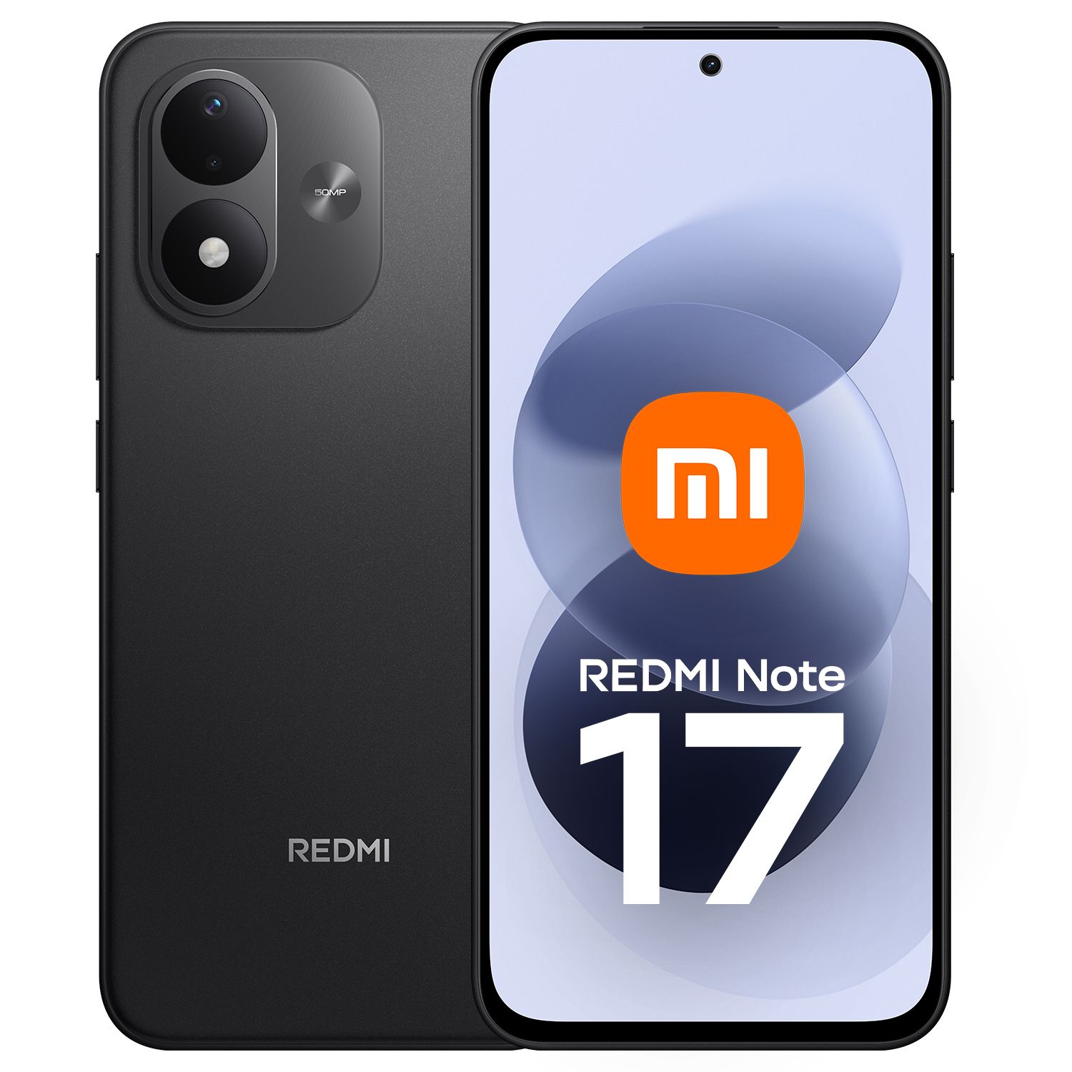 MZB0P7VEU - Smartphone Xiaomi Redmi Note 17 Pantalla AMOLED de 6.99 pulgadas Memoria RAM de 4 GB Almacenamiento interno de 128 GB C�mara de alta resoluci�n Bater�a de gran capacidad Carga r�pida Dual SIM Negro(MZB0P7VEU)