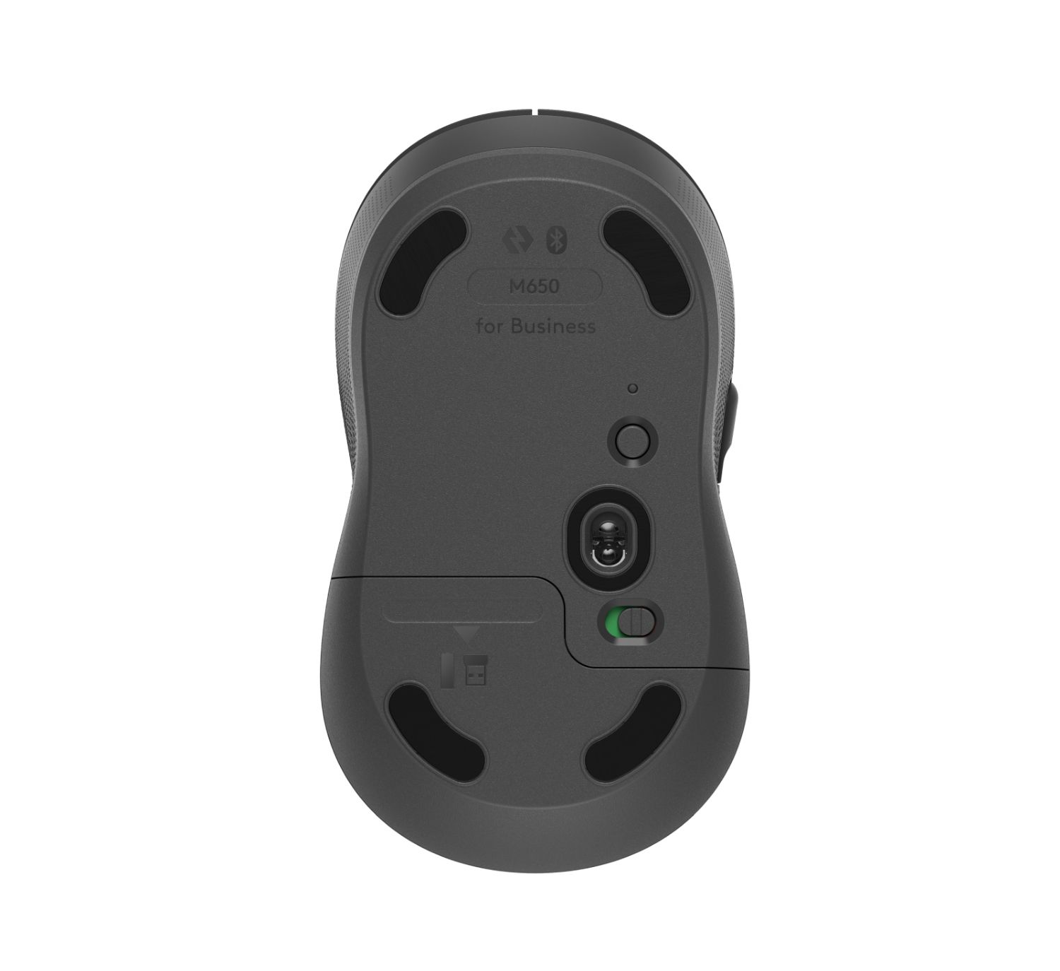 910-006274 - Rat�n Logitech Signature M650 Ergon�mico �ptico Diestro RF Wireless Bluetooth 4000dpi 5 Botones Grafito (910-006274)
