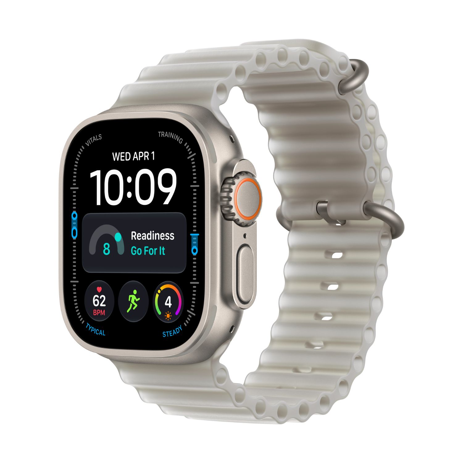 MJAD4QL/A - Smartwatch Apple Watch Ultra 4 OLED Retina Digital T�ctil Color 49mm Micr�fono/Altavoces Integrados 64Gb NFC WiFi 4 Bluetooth 5.3 GPS 5G watchOS 27 Cuerpo Titanio Correa Silicona Gris (MJAD4QL/A)
