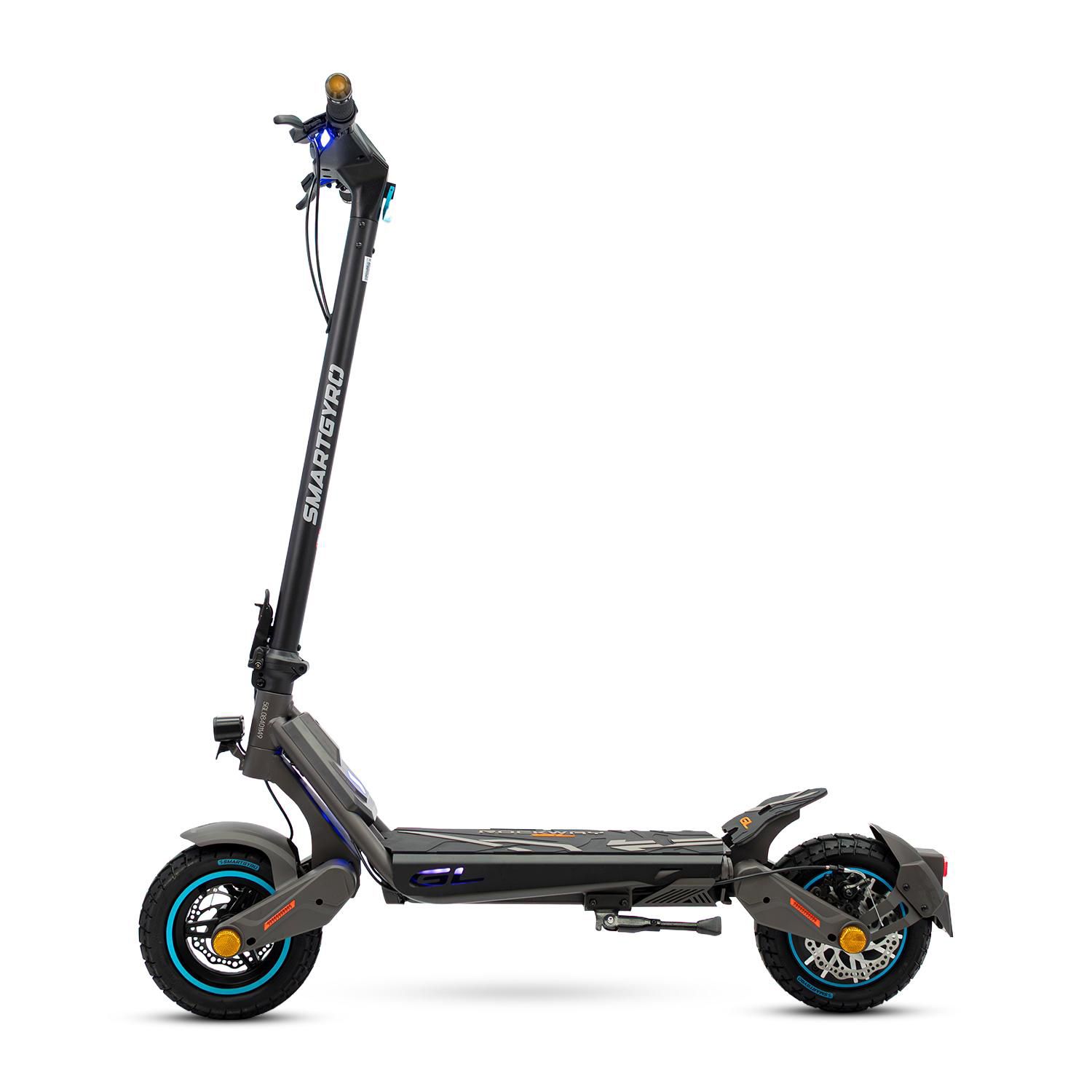 SG27-586 - Patinete El�ctrico SmartGyro Rockway GTS 1000W 10? Velocidad M�x. 25 Km/h Autonom�a 75 Km APP Homologado DGT Negro (SG27-586)