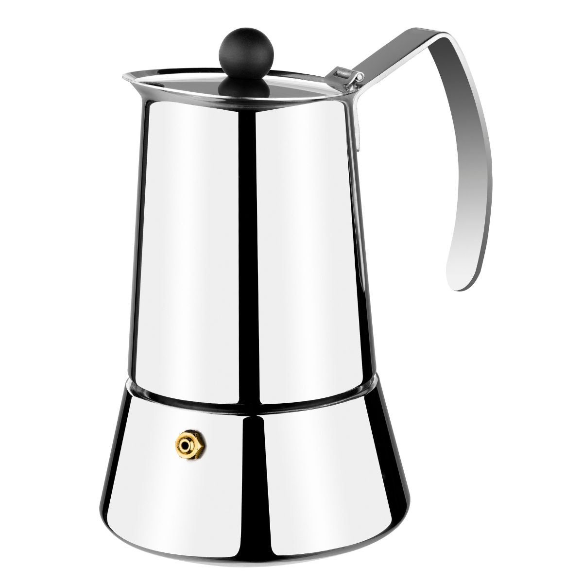 MON-CAFETERA M630004 - Cafetera Italiana Monix Acero Inoxidable 4 Tazas (M630004)