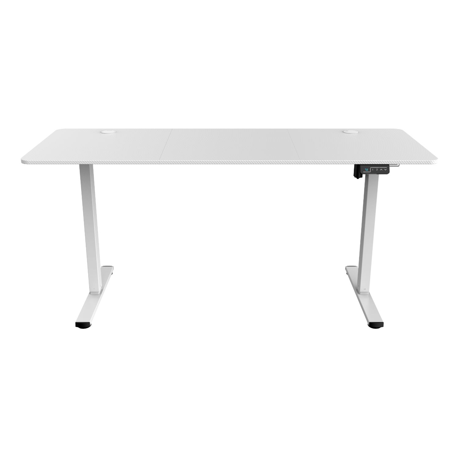 MGDERGOPRO160W - Mesa Mars Gaming 160x60x75cm El�ctrica Pasacables Gancho para Auriculares Blanca (MGDERGOPRO160W)