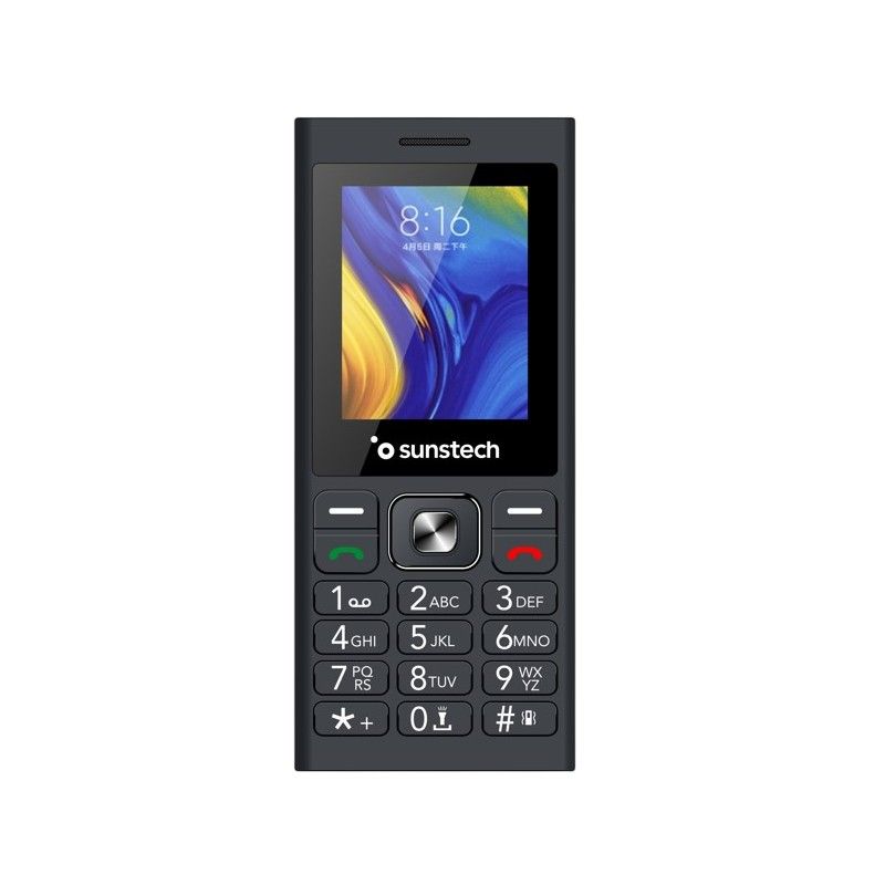 SUN-TEL CEL5 BK - Tel�fono M�vil Sunstech 2.4