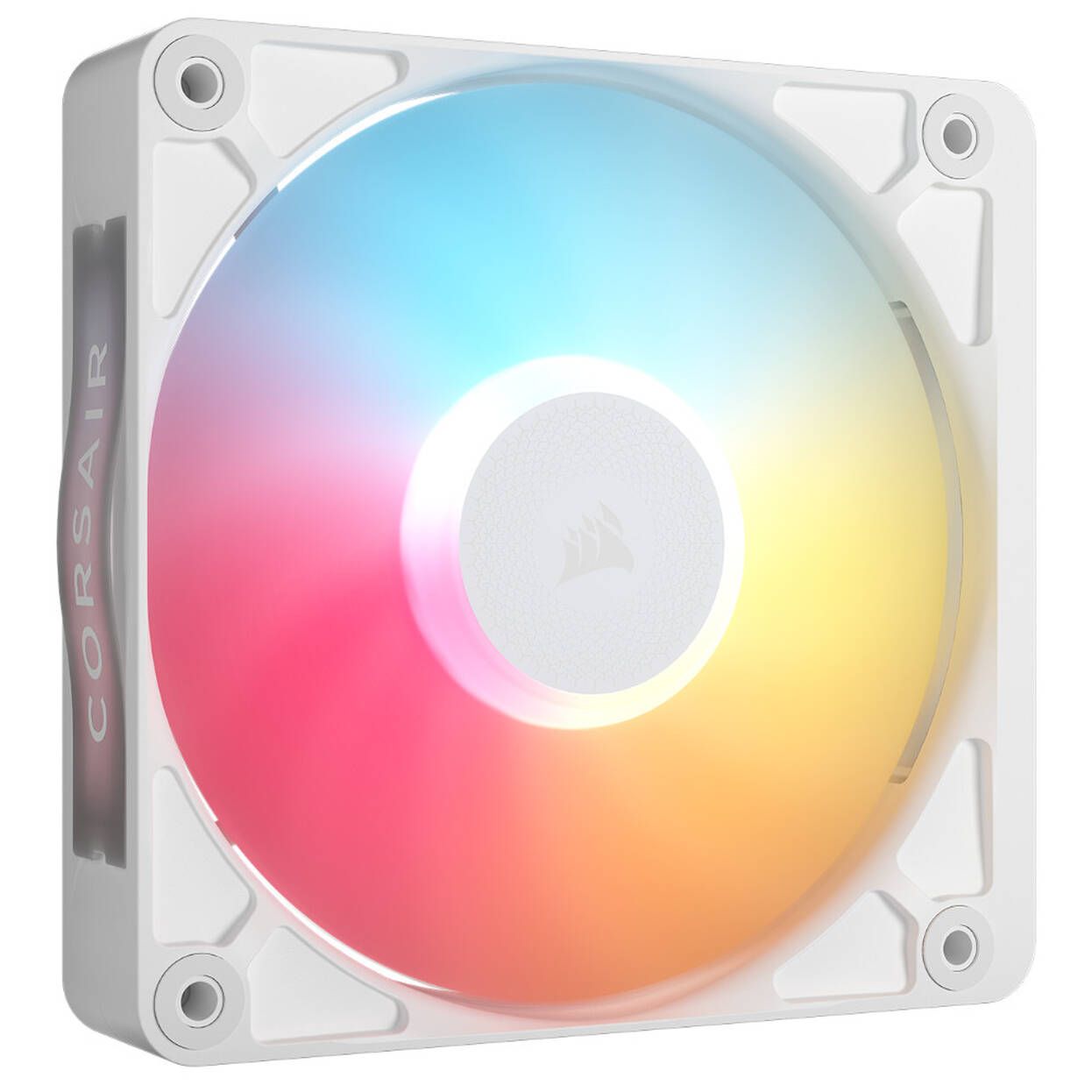CO-9051058-WW - Ventilador para PC Corsair RX120 II iCUE LINK RGB Tamano 120mm Iluminacion LED RGB. Blanco (CO-9051058-WW)
