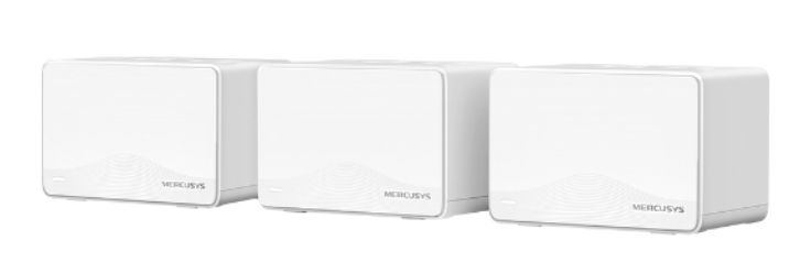 HALO H25BE(3-PACK) - Sistema Mesh Mercusys BE3600 3xRJ45 WiFi 7 Dual Band Antena Interna Pack 3 Blanco HALO H25BE(3-PACK)