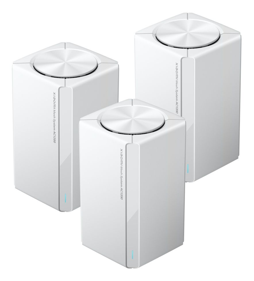 DVB4484GL - Sistema Mesh XIAOMI AC1200 2xRJ45 WiFi 5 Dual Band Antena Interna Pack 3 Blanco (DVB4484GL)