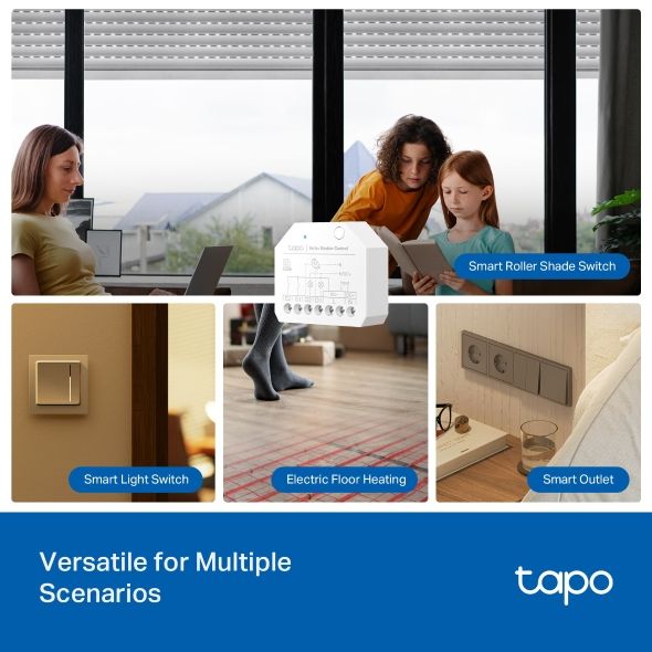TAPO S112 - TP-Link Tapo S112. M�dulo interruptor inteligente, controlar luces y otros dispositivos el�ctricos desde la aplicaci�n Tapo o mediante. Automatiza encendido y apagado, crear horarios y temporizadores. Supervisi�n del estado del dispositivo.(TAPO S112)