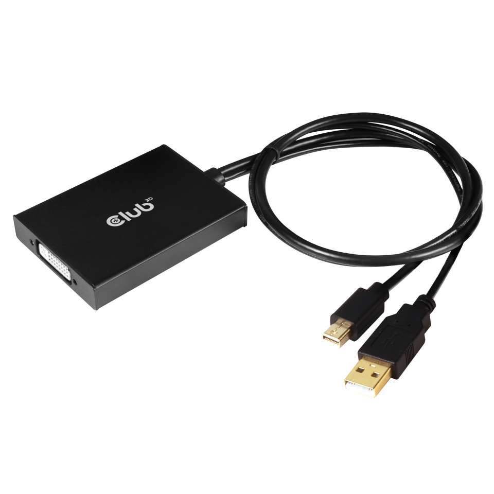 CAC-1130 - Adaptador Club 3D Mini DP / DVI Dual Link (CAC-1130)