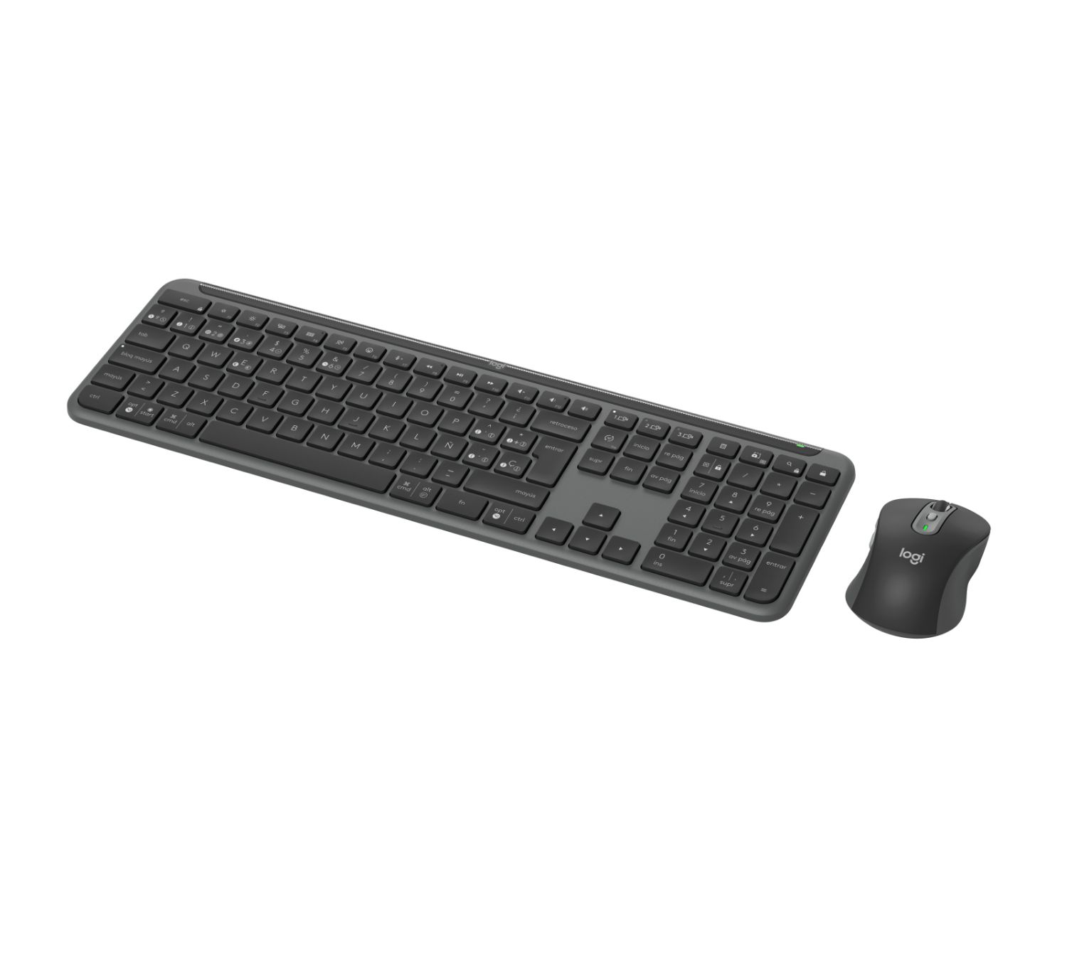 920-012486 - Kit Teclado + Rat�n Logitech MK950 RF Wireless/Bluetooth Grafito (920-012486)