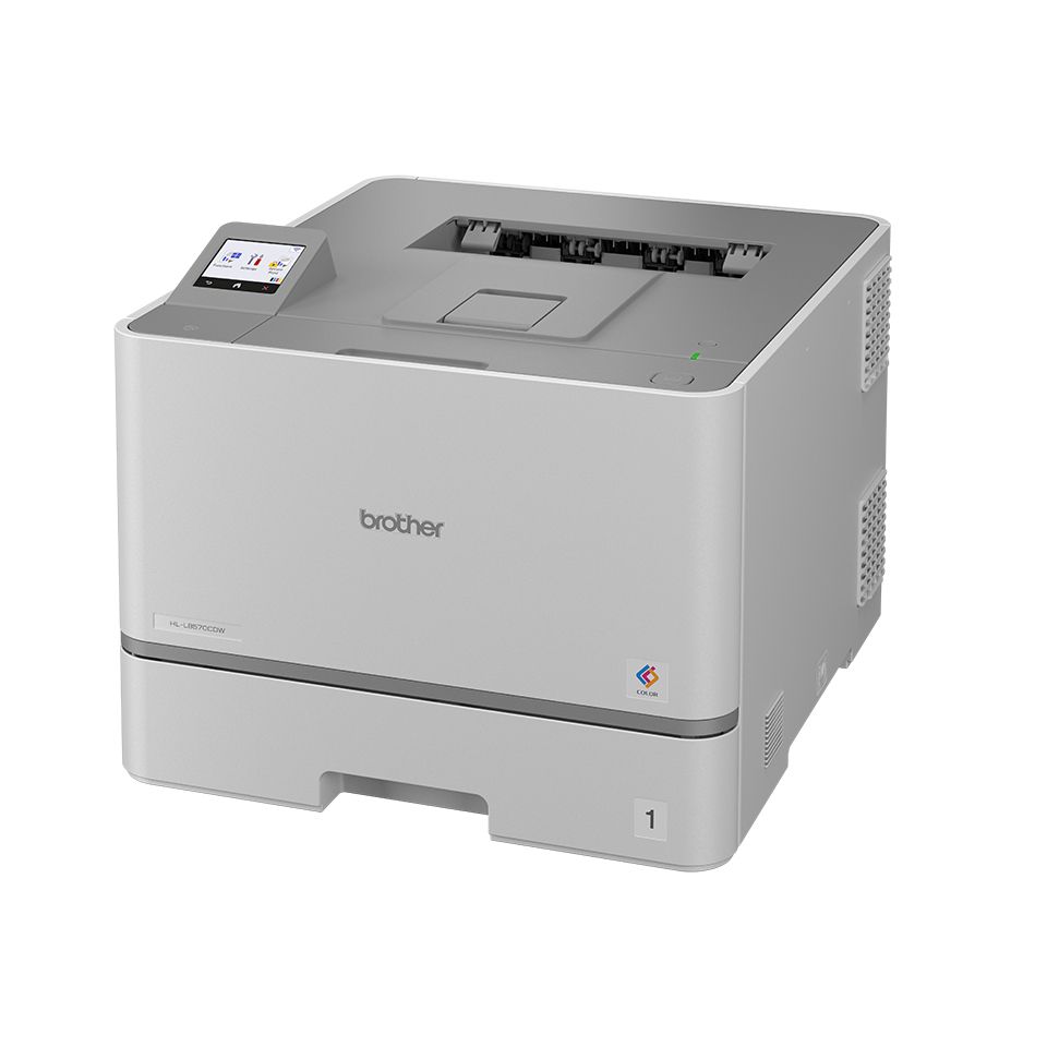 HLL8570CDWRE1 - Impresora L�ser Brother Pantalla 2.7? T�ctil 2400-600dpi A4 Color USB WiFi Ethernet GbE D�plex Gris (HLL8570CDW)
