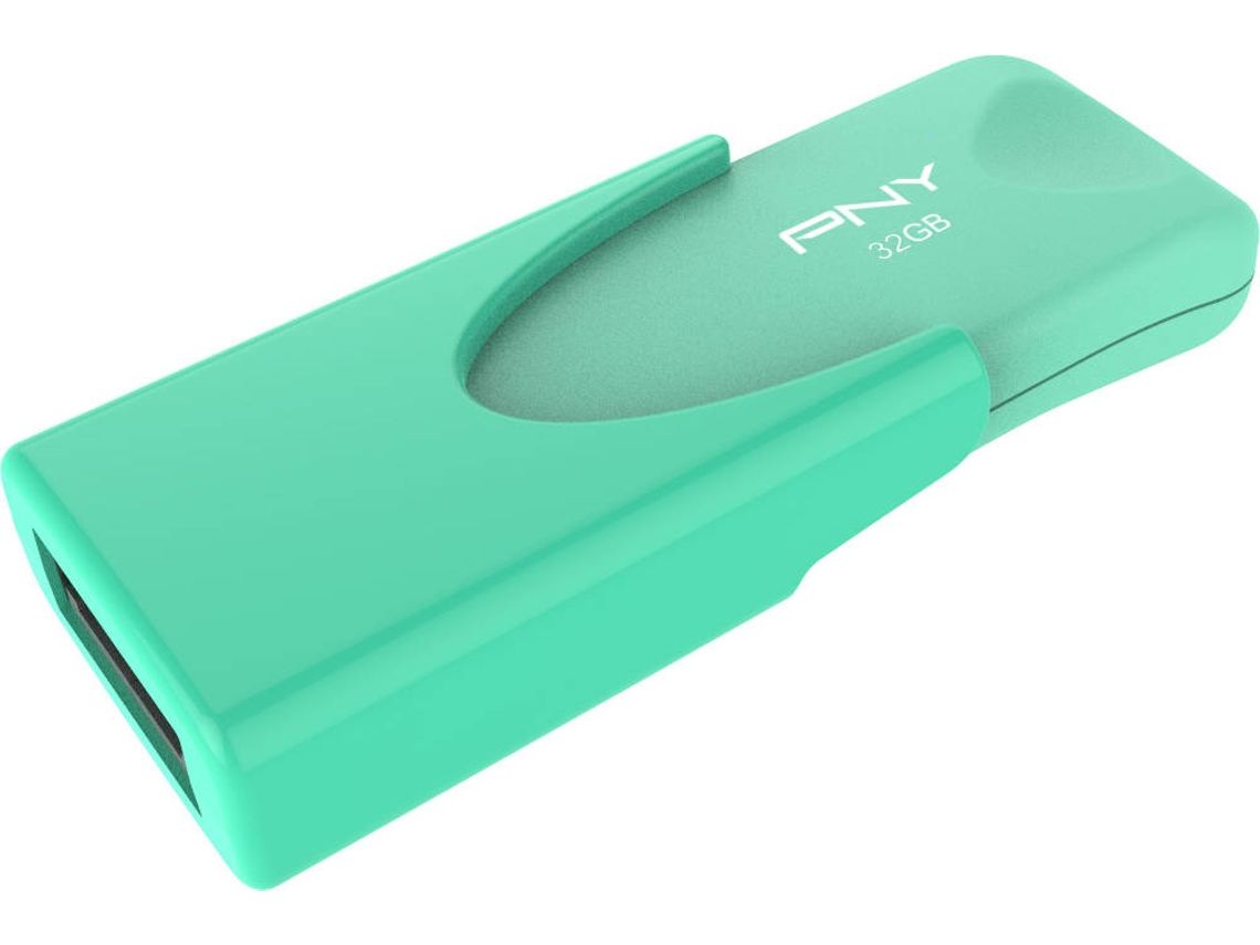 FD32GATT4ABSGRGR-EF - Pendrive PNY Attach� 4 32Gb USB 2.0 Verde (FD32GATT4ABSGRGR-EF)