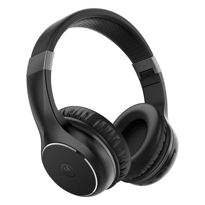 253MOTOXT220BLACK - Auriculares Motorola XT220 Plegables Micr�fono Integrado Circumaurales Binaurales Bluetooth 5.0 Negros (253MOTOXT220BLACK)