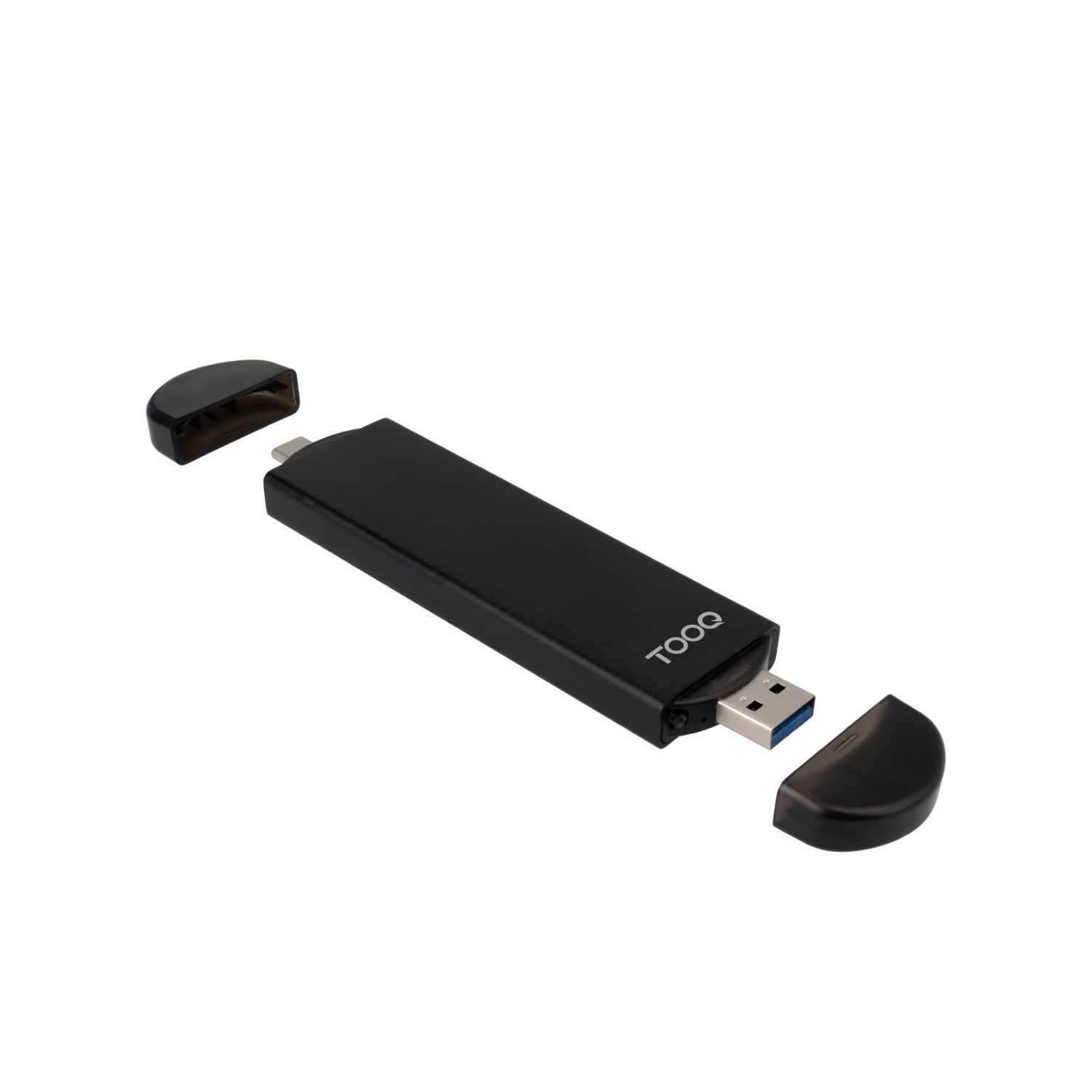 TQE-2240B - Caja Externa TooQ SSD M.2 NVMe SATA PCIe USB-A 3.0 USB-C 3.0 Negra (TQE-2240B)