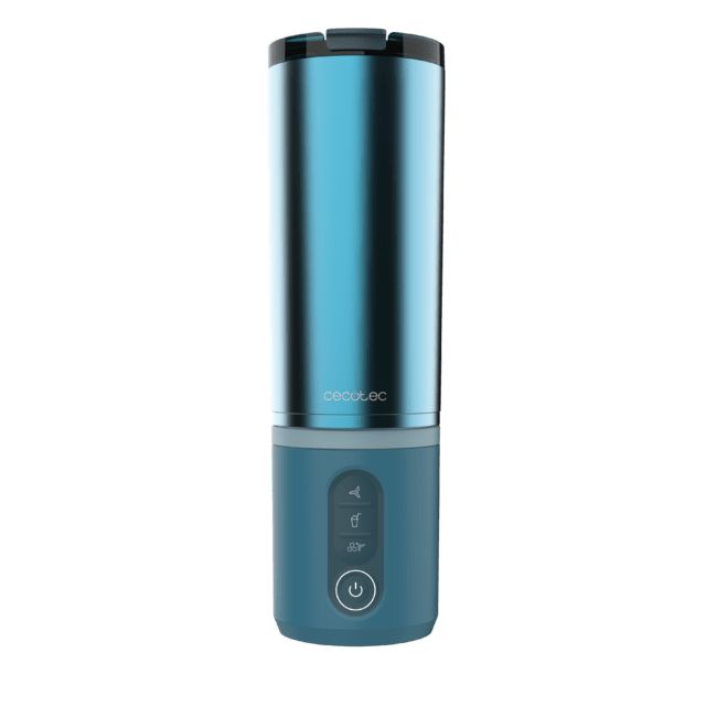A01_EU01_123295 - Batidora de Vaso CECOTEC Power Titanium Shake2Go Lagoon Steel 180W 600ml USB-C 3 Programas (A01_EU01_123295)