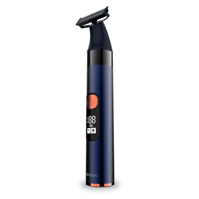 A01_EU01_118900 - Afeitadora CECOTEC PrecisionCare OneShave Shapire 3 en 1: recorta/perfila/afeita Autonom�a 90 minutos 6 Peines Pantalla Integrada (A01_EU01_118900)