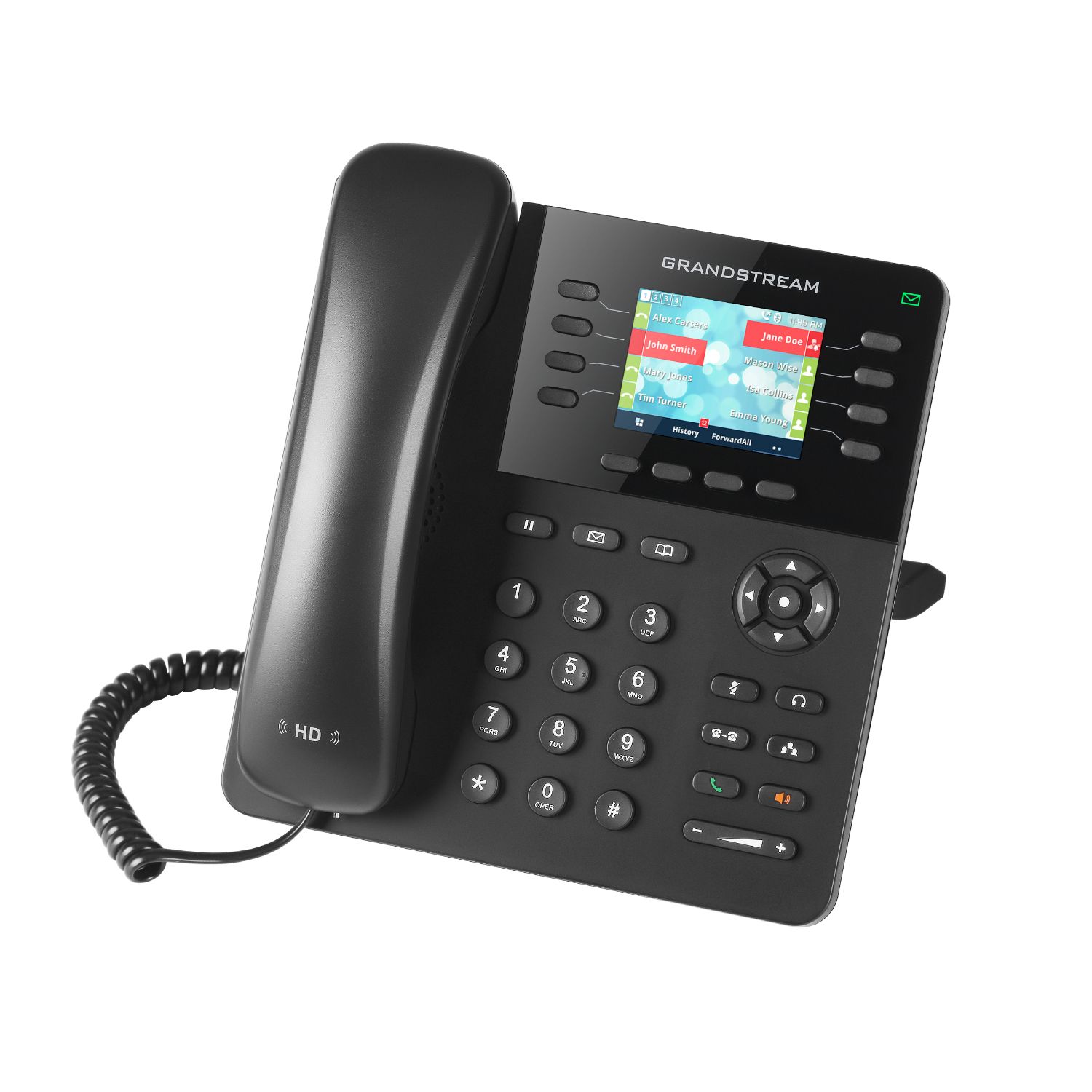 GXP2135 - Tel�fono IP Grandstream 8 l�neas SIP, pantalla color 2,8'', 2 puertos Gigabit, alto rendimiento. (GXP2135)
