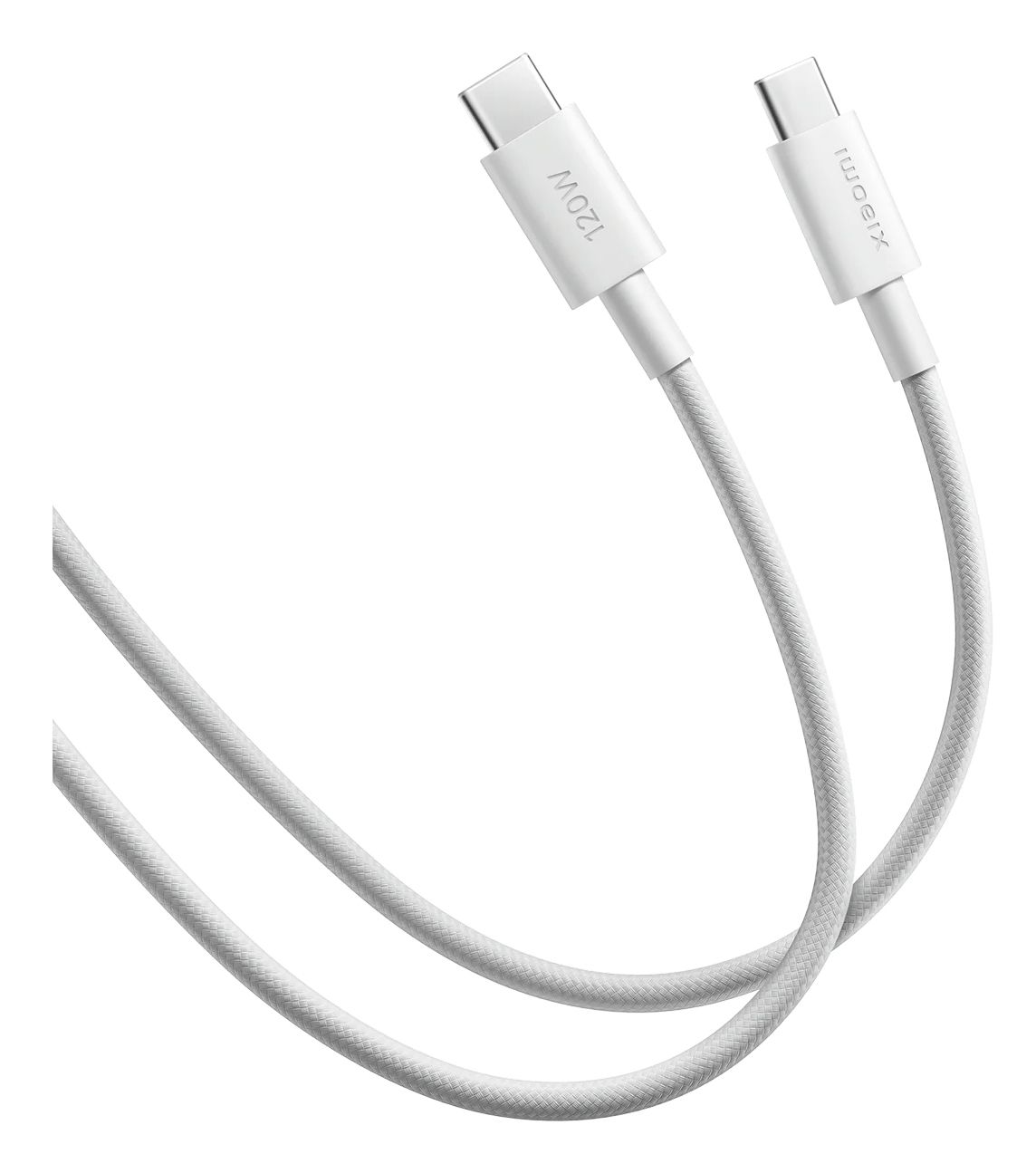 BHR087KGL - Cable XIAOMI 6A Braided USB-C/M a USB-C/M 1m Blanco (BHR087KGL)