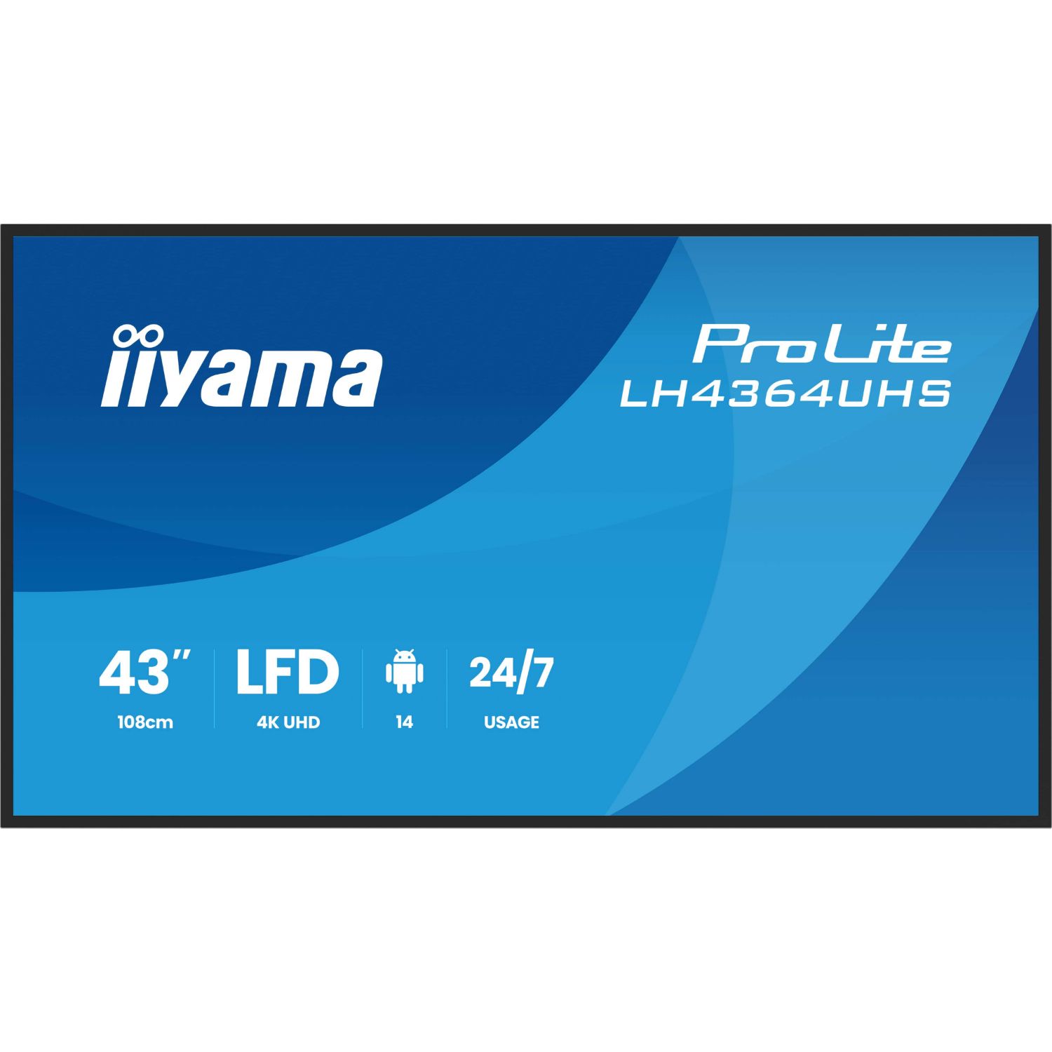 LH4364UHS-B1AG - Pantalla de se�alizaci�n digital profesional iiYama 43