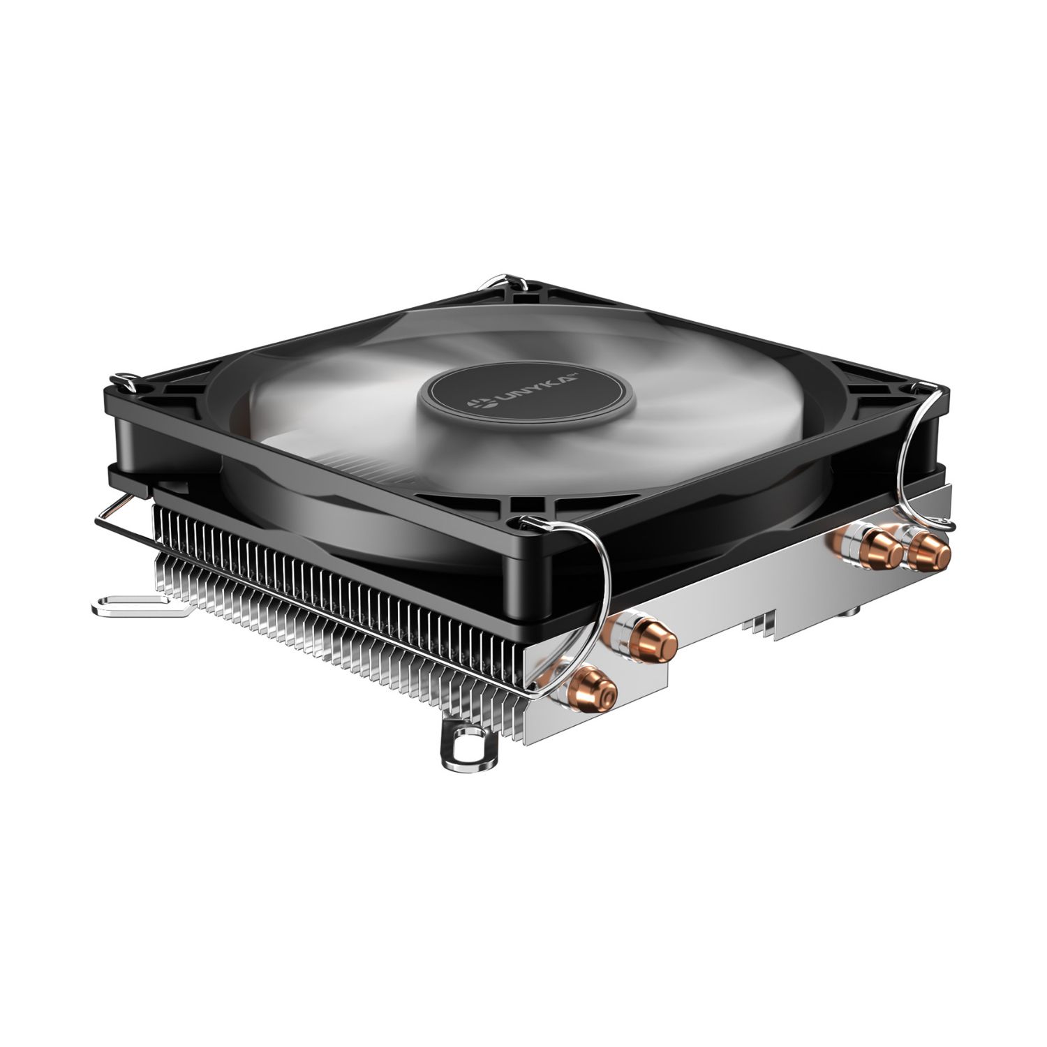 UK321015 - Ventilador CPU UNYKA UNYCOOL H37 PWM 90mm Negro/Blanco (UK321015)