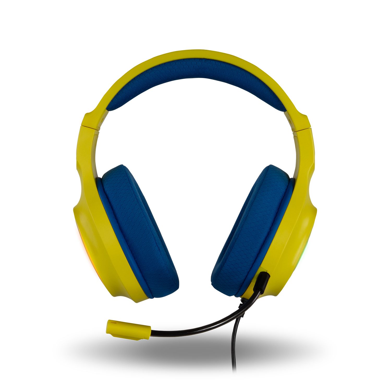 NXKROMKRACK - Auriculares + Micr�fono KROM Krack Mikecrack 7.1 RGB USB Multiplataforma Amarillo/Azul (NXKROMKRACK)