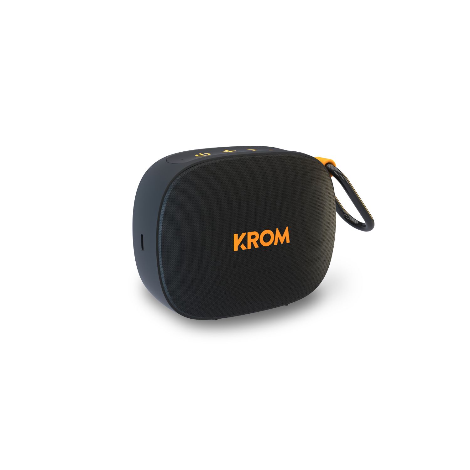 NXKROMGROOVY - Altavoces Port�til KROM Groovy 5W TWS Bluetooth 6.0 IPX5 Negro/Naranja (NXKROMGROOVY)