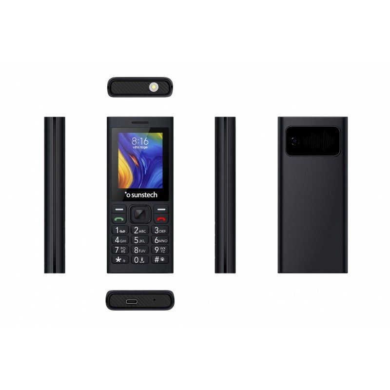 SUN-TEL CEL5 BK - Tel�fono M�vil Sunstech 2.4