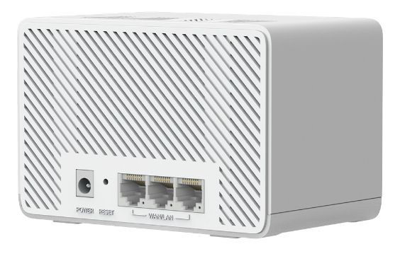 HALO H25BE(2-PACK) - Sistema Mesh Mercusys BE3600 3xRJ45 WiFi 7 Dual Band Antena Interna Pack 2 Blanco HALO H25BE(2-PACK)