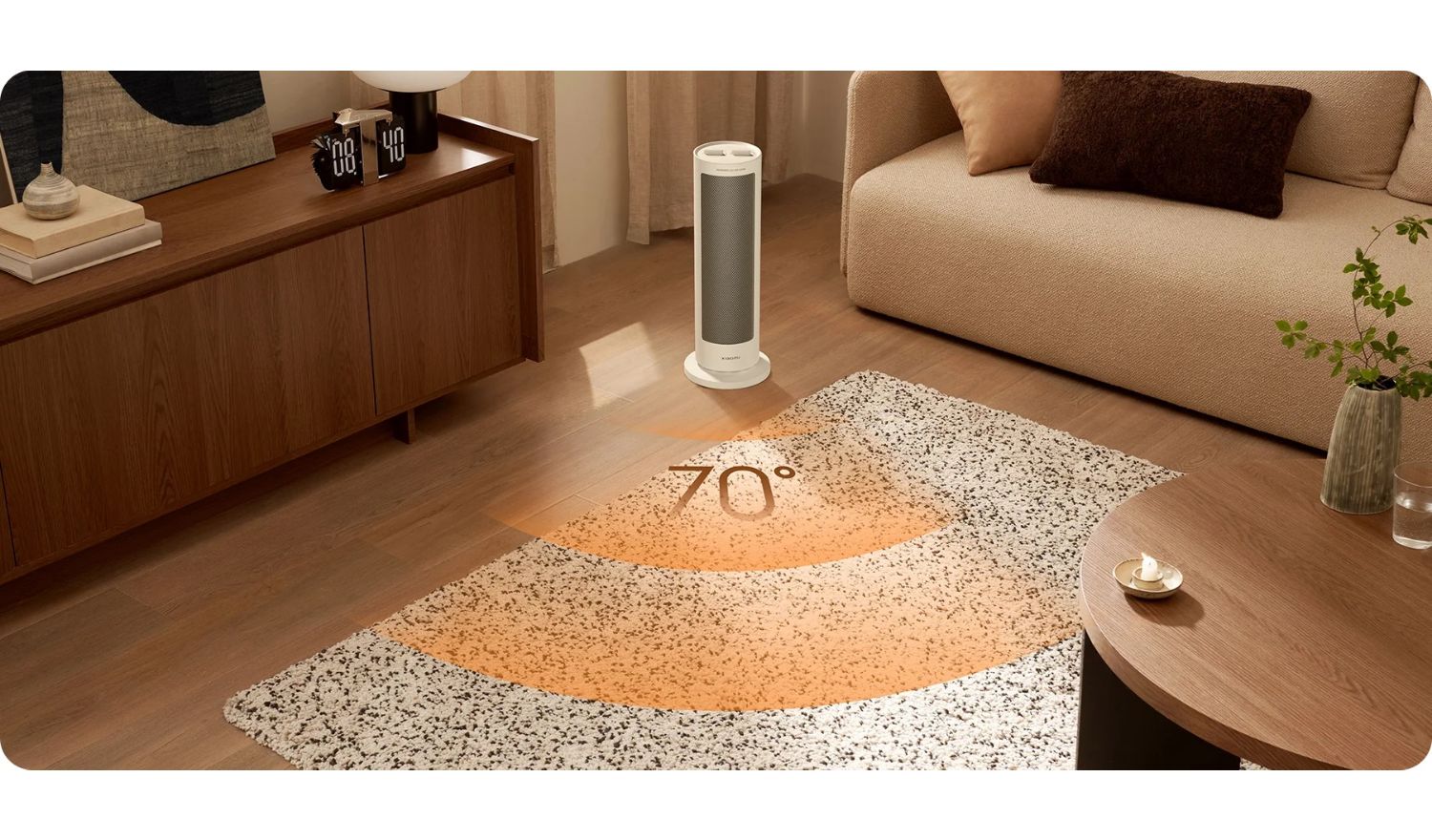 BHR8228EU - Calefactor Xiaomi Mi Smart Fan Heater 2000w Blanco (BHR8228EU)