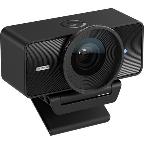 10WAF9901 - Elgato Facecam 4K. Webcam profesional . Captura v�deo en 4K a 60 fp con imagen n�tida y colores naturales para streaming, videoconferencias y creaci�n de contenido. Incorpora conexi�n USB-C y controles avanzados para ajustar. Negro (10WAF9901)