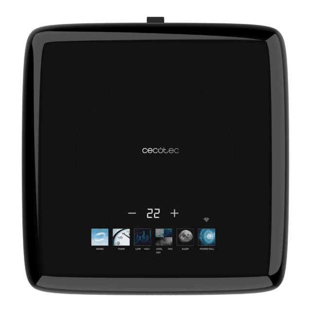 A01_EU01_123704 - A.C. Port�til CECOTEC ForceClima 7900 SmartTouch 7000 BTU 792W 4 Modos: Ventilaci�n/Refrigeraci�n/Deshumidificaci�n/Noche Pantalla LED Temporizador 24h Control T�ctil/WiFi APP 4 Ruedas 360� Mando a Distancia (A01_EU01_123704)