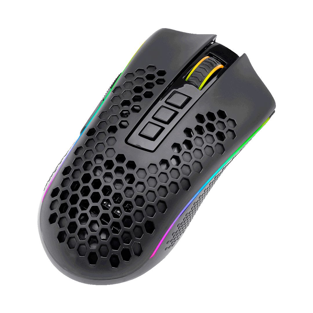 M808-KS - Rat�n Gaming Redragon Storm Pro Wireless RGB 16000dpi Negro (M808-KS)