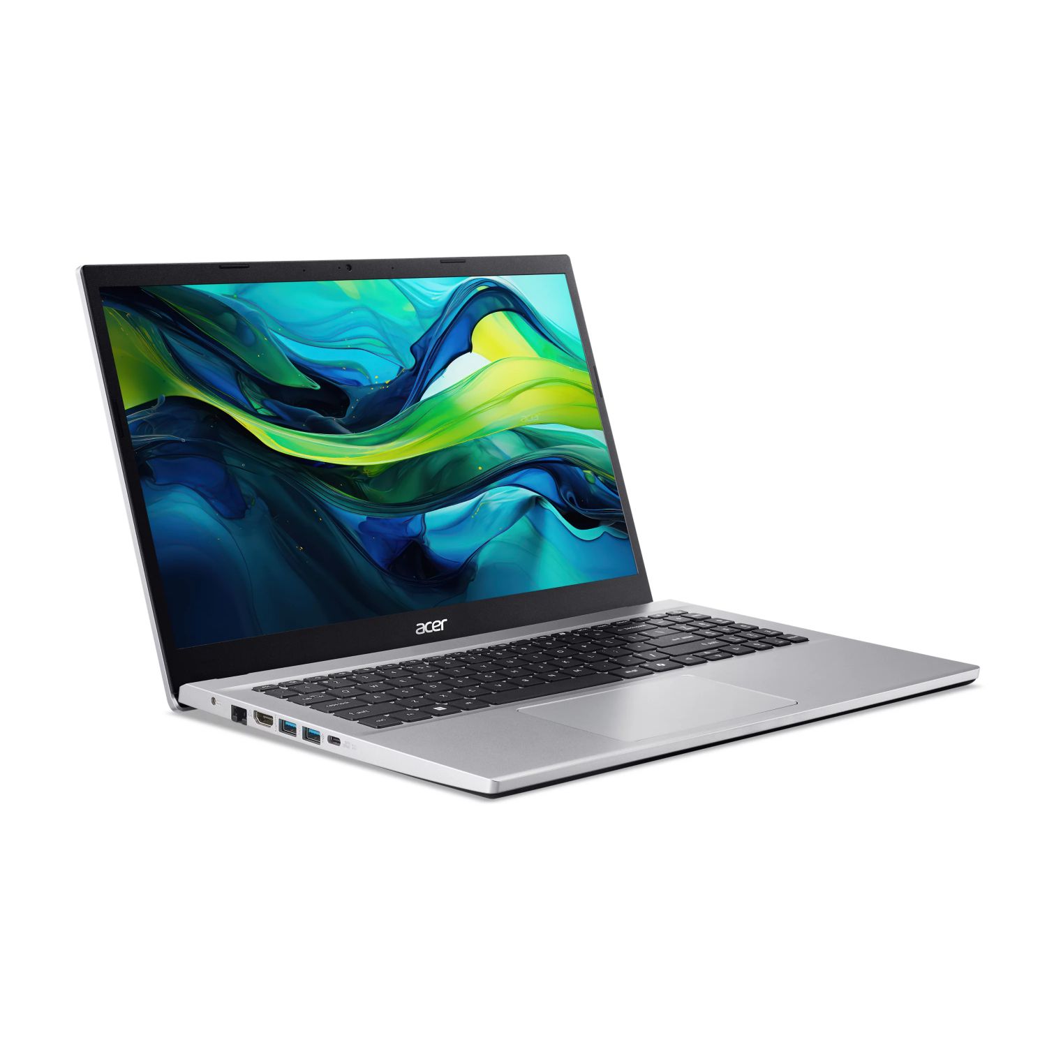 NX.J7WEB.05B - Port�til Acer Aspire Go 15 AG15-42P-R4KN AMD Ryzen 5-7430U 8Gb 512b SSD C�mara Frontal 3xUSB-A 3.0 1xUSB-C 3.1 1xHDMI 2.1 1xRJ45 WiFi 6 Bluetooth 5.1 Ethernet LAN GbE 15.6? TN FHD Copilot+ PC W11H Plata Pura (NX.J7WEB.05B)