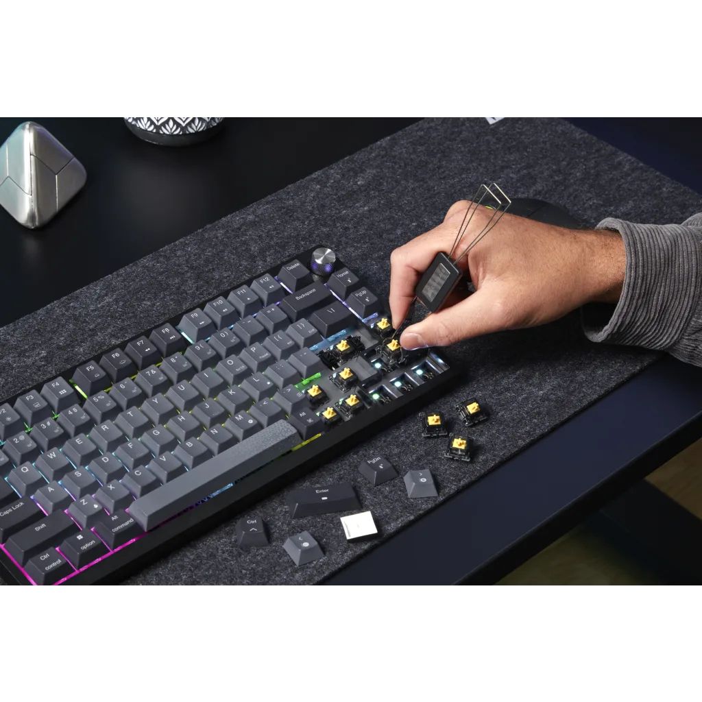 CH-91D401L-ES - Teclado Gaming Corsair K65 Plus RGB QWERTY Wireless Negro (CH-91D401L-ES)
