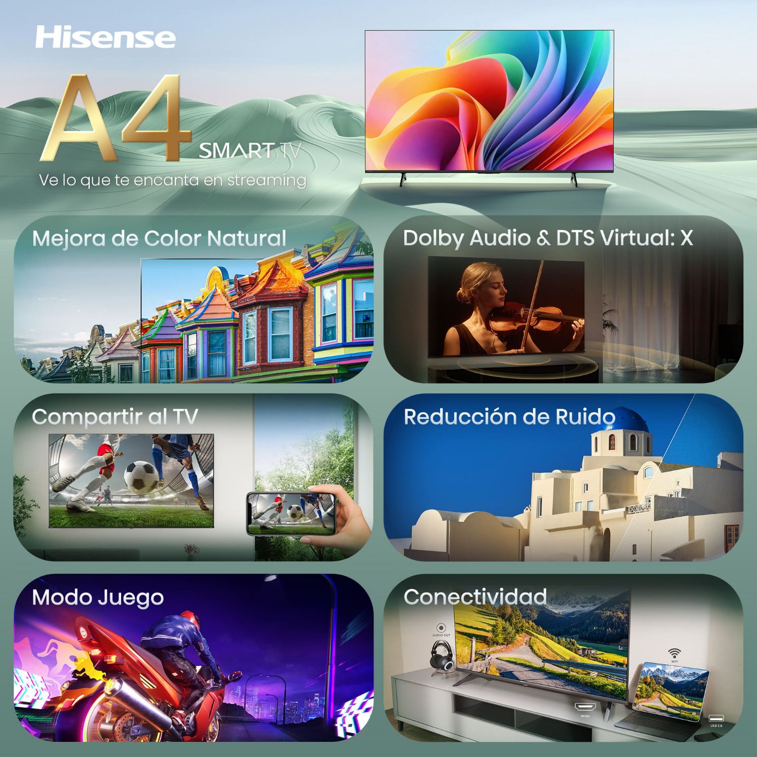 32A4S - Televisor HiSense 32