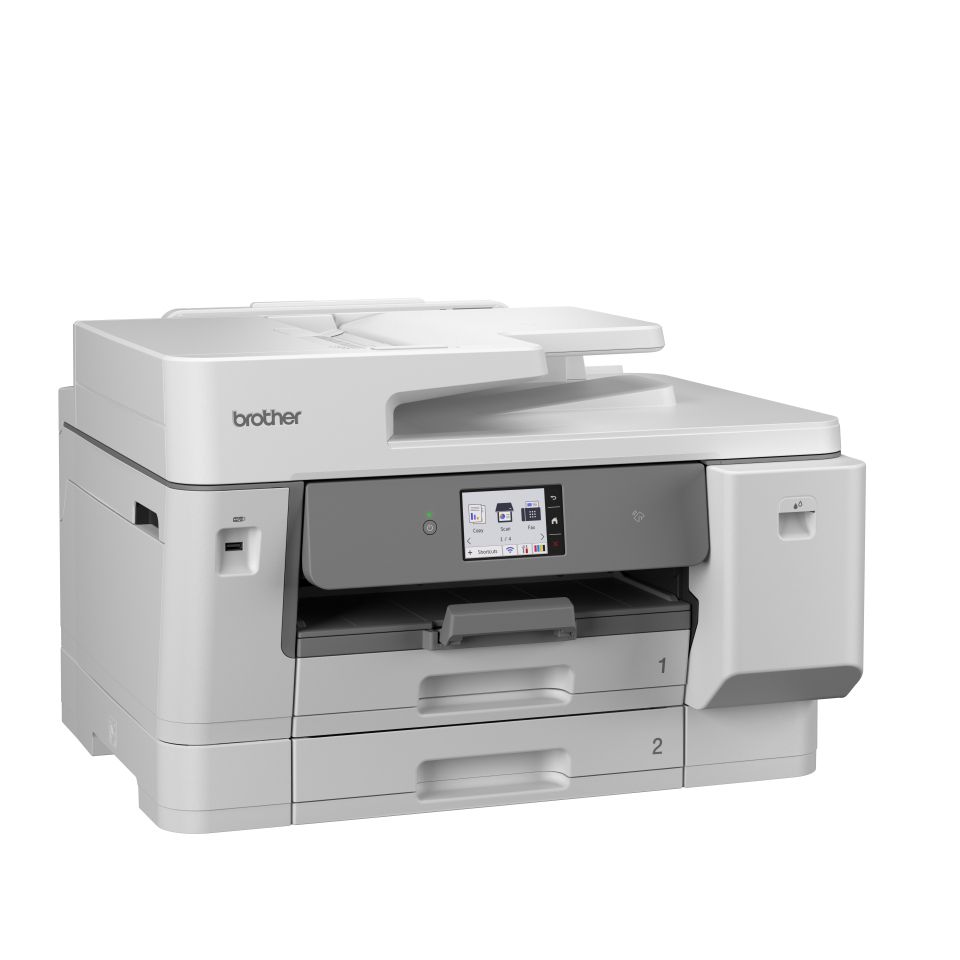 MFC-J6975DW - Impresora Multifunci�n Brother Pantalla 3.5? 1200x4800dpi A3 Color ADF 50 hojas NFC 1xUSB 2.0 WiFi Ethernet GbE Fax D�plex Blanca/Gris (MFC-J6975DW)