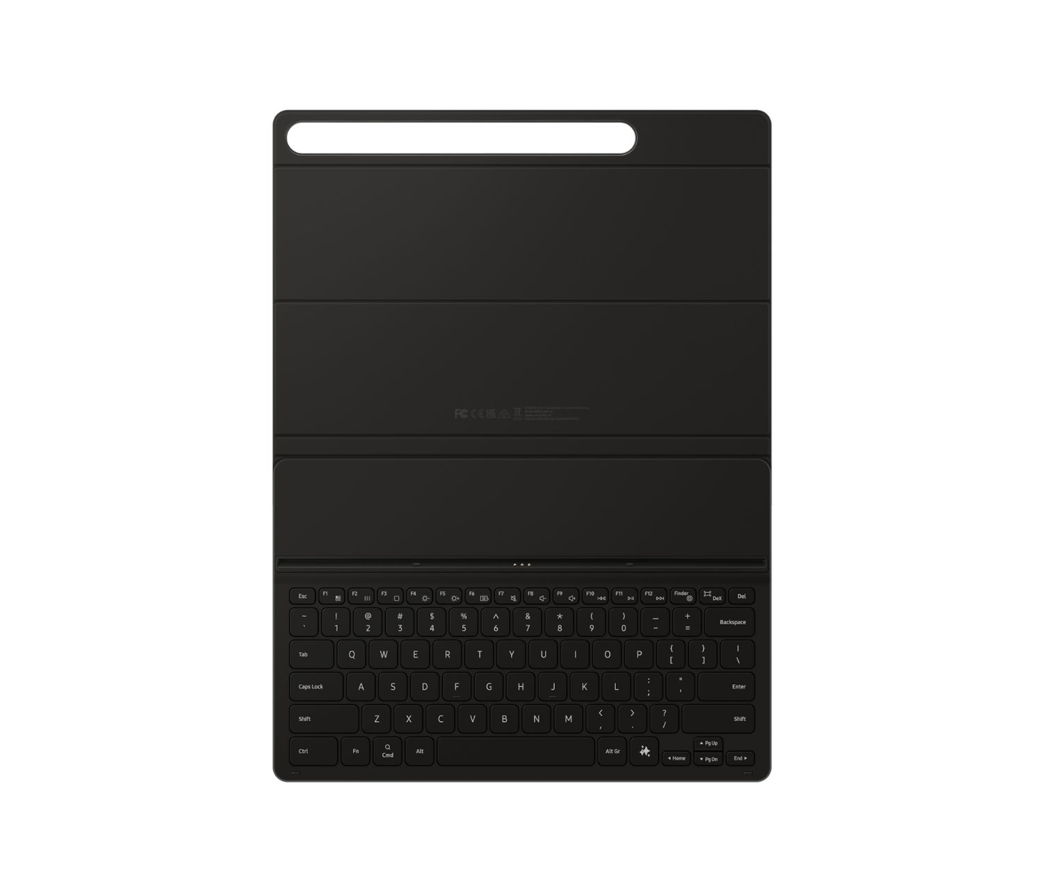 EF-DX820BBEGES - Funda con Teclado Samsung Galaxy Tab S10+/S9+/S9+ FE 12.4