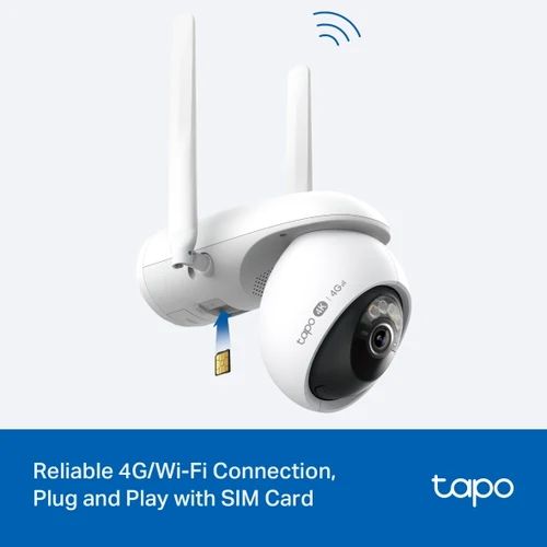 TAPO C665G KIT - C�mara IP TP-Link 4K 8mp Solar WiFi 4G Exterior Blanca (TAPO C665G KIT)